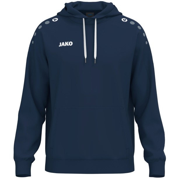 Sweat à capuche Jako - One cotton - Bleu marine