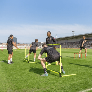 Haies d’entraînement réglables - Pack de 5