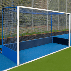 Weighted field hockey goal...
