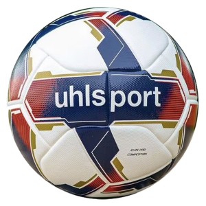 Lot de 6 Ballons Uhlsport T5 - Elite Pro Competition - Blanc/Rouge
