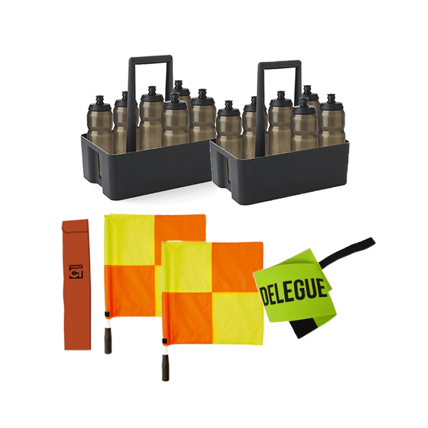 Soccer match equipment pack