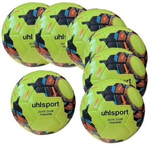 Lot de 25 ballons T5 - Uhlsport Elite club training - Jaune Fluo