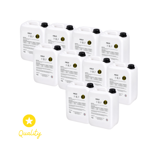 Pack of 10 Field 250 paint cans - Soccer field - White
