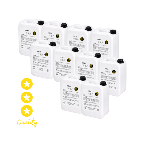 Pack of 10 Field 1000 paint cans - Soccer field - White