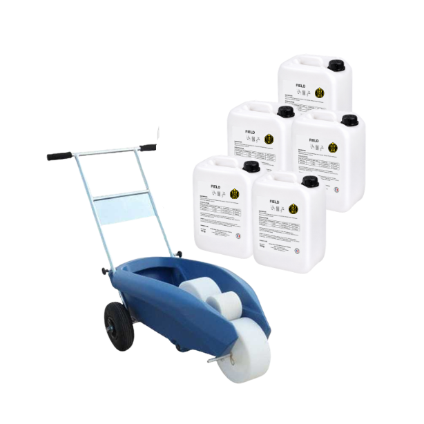Pack traceuse Terrain R3 + 10 peintures Field 250