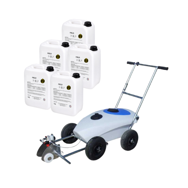 Pack traceuse Terrain G4 + 10 peintures Field 500