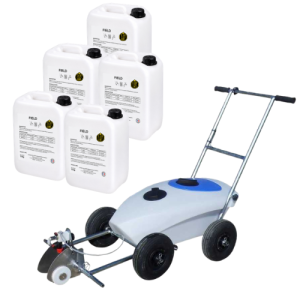 Pack traceuse Terrain G4 + 10 peintures Field 500