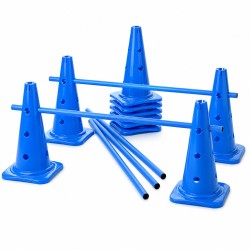 Lot de 10 cônes 12 trous +...