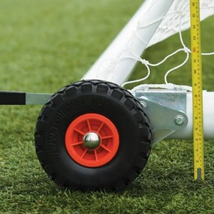 Mobile & transportable 11 ball soccer goal - Harrod