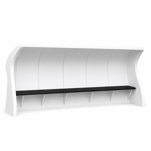 Monobloc bench - 3.50 m - Bench for football players