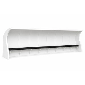 Banc monobloc - 5 m - Banc pour joueurs de football