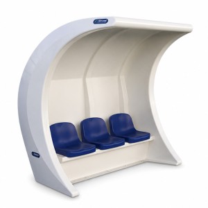 Banc monobloc pro - 1,5 m - Banc de touche