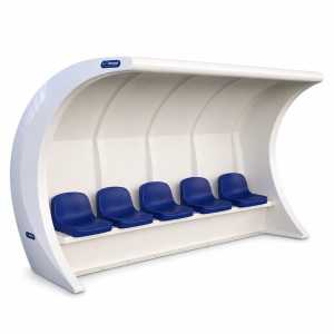 Monobloc pro bench - 2.5 m - Touchline bench