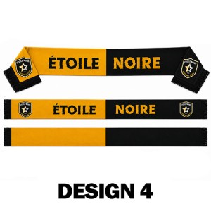 Écharpe supporter - 100% sublimée + franges ajoutées