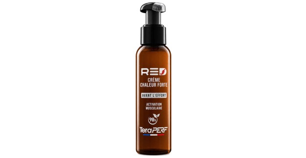 Crème chauffante RED TeraPerf - Préparation musculaire avant l’effort - 100 ml