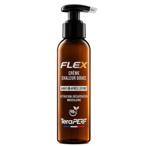 Gentle heating cream FLEX TeraPerf - Before & after exercise