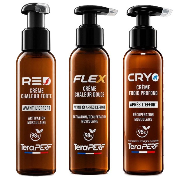Pack TeraPerf - Préparation & Récupération - FLEX + RED + CRYO