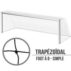 8-a-side soccer goal net -...
