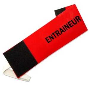 Brassard terrain pour entraîneur
