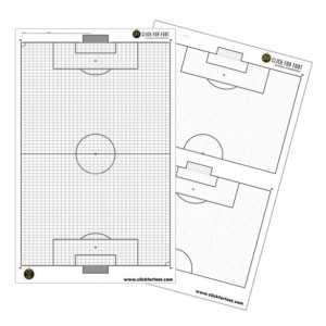 PACK - affiches terrain entier et demi terrain