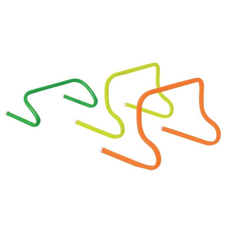 HAEST 6 Haies Coordination 16 Cm - Plastique Léger Pour Entraînement Enfants Et Adultes