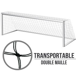 Filets de foot à 8 rabattables : 6.10 x 2.10 x 2.50 cm