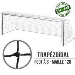 Filets de foot à 8 rabattables : 6.10 x 2.10 x 2.50 cm