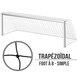 Filets de foot à 8 Trapézoïdal : 6x2.1x2