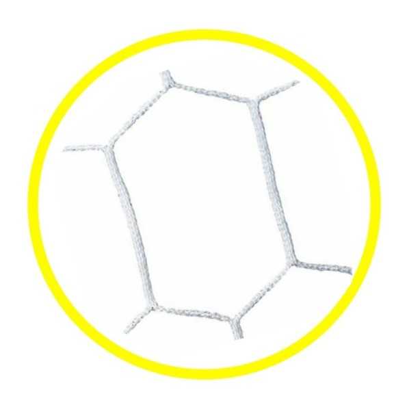 Paire de filet beach soccer - Blanc