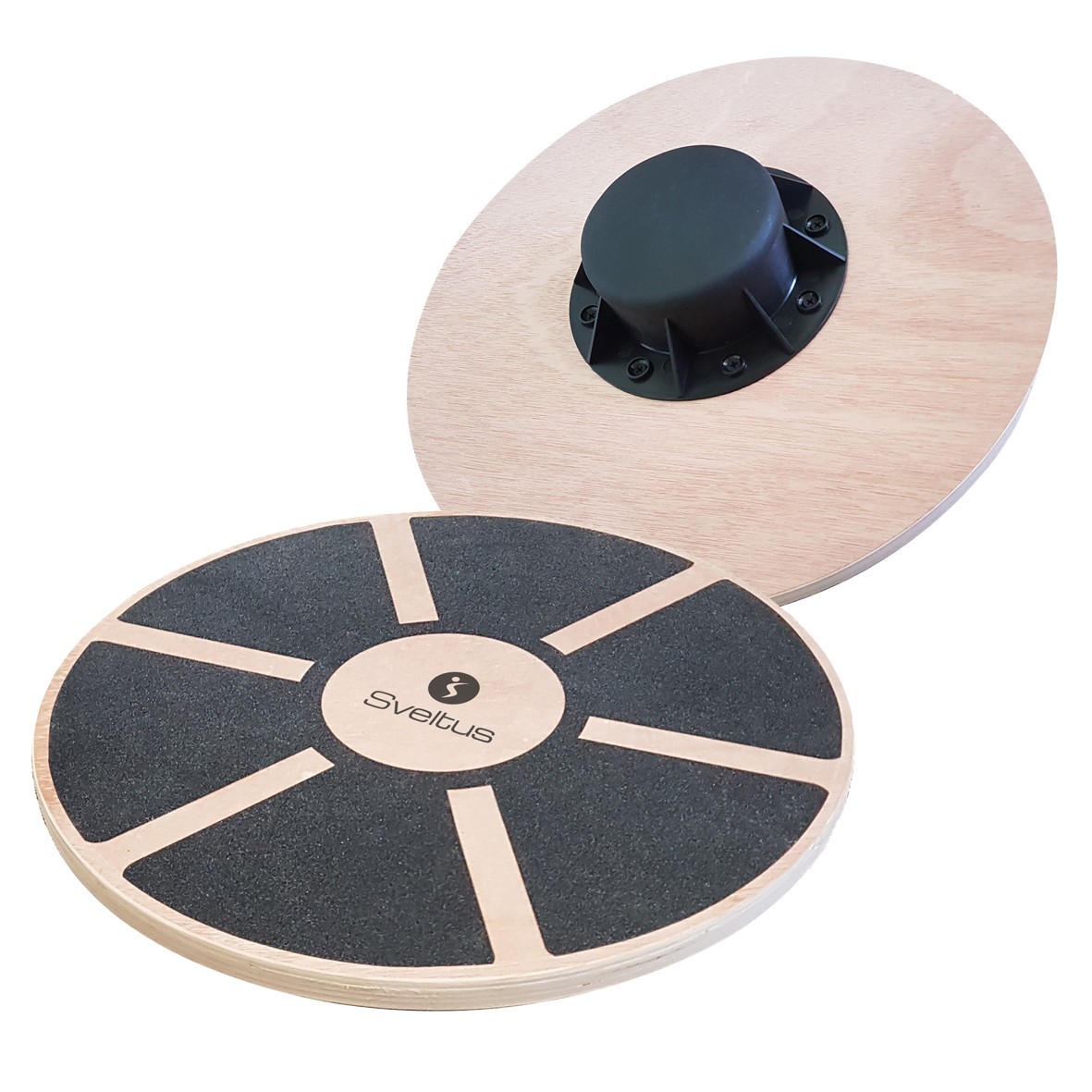 GOPLUS Planche d'Equilibre en Bois,Balance Board en Bois pour