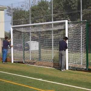 But de foot rabattable Harrod  pour 11 joueurs