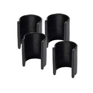 Lot de 4 clips pour poteaux de corner