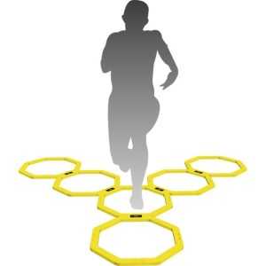 Echelle training hexagonale - 49 cm