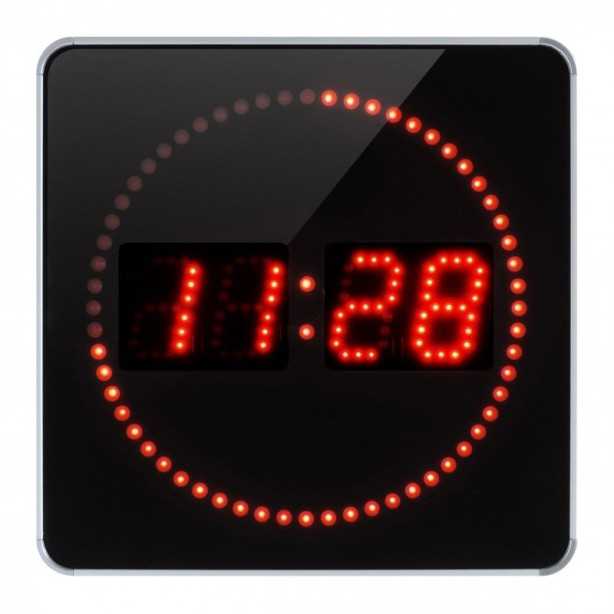 Horloge à diodes - Secondes déroulantes