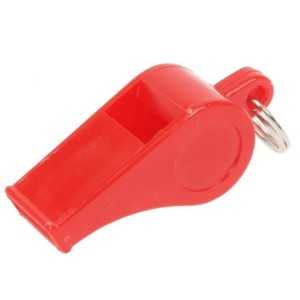 Sifflet plastique par boîte de 12