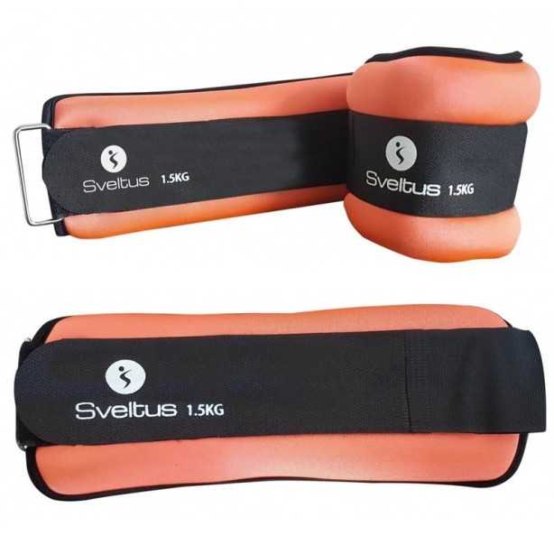 Bracelets lestés lycras - 1.5kg