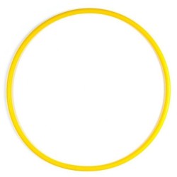 Cerceau Rond - Jaune - 50 à 85 cm