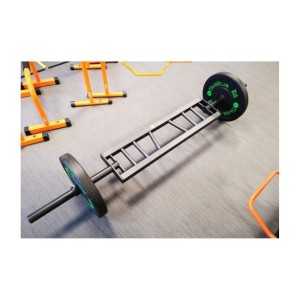 Football barre + stop disques vissables