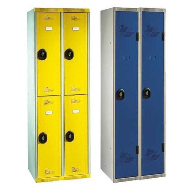 Vestiaires multicasiers 2 colonnes - 60 cm