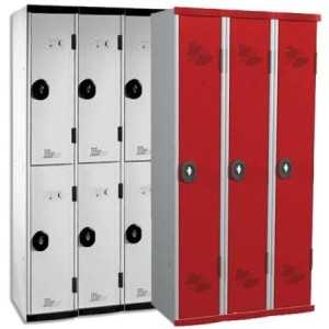 Vestiaires multicasiers 3 colonnes - 120 cm