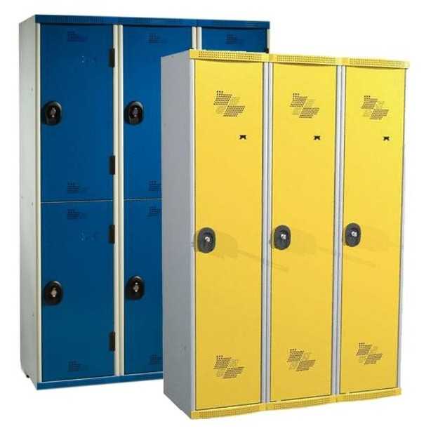 Vestiaires multicasiers 3 colonnes - 120 cm