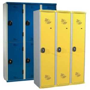 Vestiaires multicasiers 3 colonnes - 120 cm