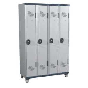 Vestiaires multicasiers 3 colonnes - 120 cm