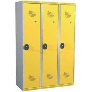 Vestiaires multicasiers 3 colonnes - 120 cm