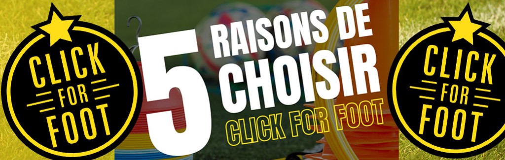 INSIDE : 5 raisons de choisir Click for Foot pour votre matériel d’entraînement