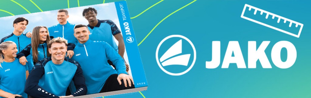 JAKO : Tableaux de tailles, survêtement, pantalon, short