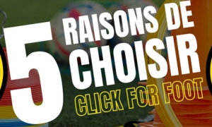 INSIDE : 5 raisons de choisir Click for Foot pour votre matériel d’entraînement